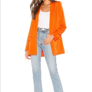 Fleur Blazer in Orange